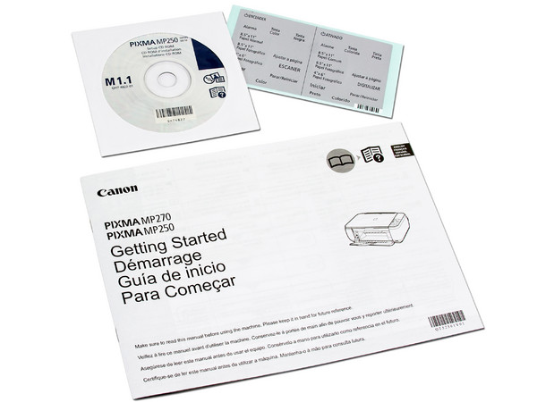 Multifuncional Canon PIXMA MP250, Impresora, Copiadora y Escáner, Resolución hasta 4800 x 1200 dpi.