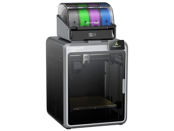 Impresora 3D Creality K2 Pro Combo, Multi Color, DIY, Área de Impresión de 300mm x 300mm x 300mm. Color Negro.