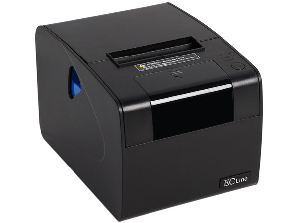 Miniprinter Térmica EC Line EC-PM-80360, Interfaz USB, RJ11, Serial, Ethernet.