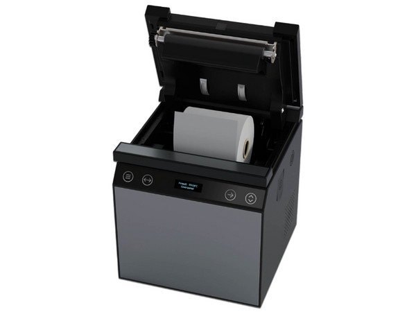 Impresora Térmica para Tickets EC Line EC-PM-X5, Papel de 80mm, Velocidad de Impresión de hasta 300mm/s, Ethernet, Serial, USB. Color Negro.