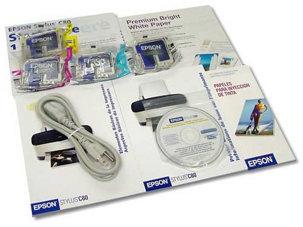Impresora de Inyección a Color Epson Stylus C80