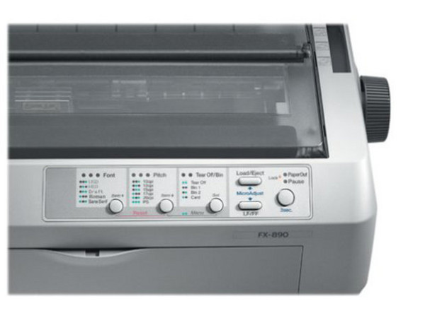 Impresora de Matriz Epson FX-890 de 9PINES, 680 CPSm Paralelo/USB