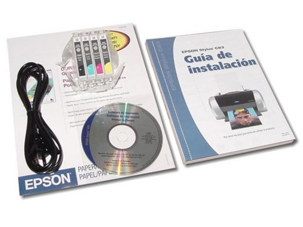 Impresora de Inyección a Color Epson Stylus C83 Resolución de hasta 5760 x 1440 dpi