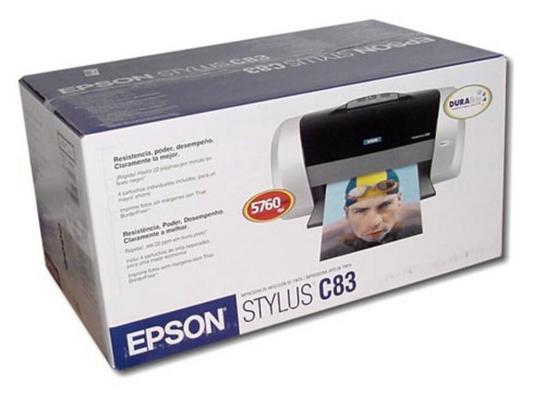 Impresora de Inyección a Color Epson Stylus C83 Resolución de hasta 5760 x 1440 dpi