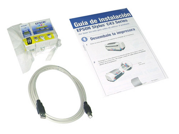 Impresora Stylus C43UX, 12 ppm, Interfase USB