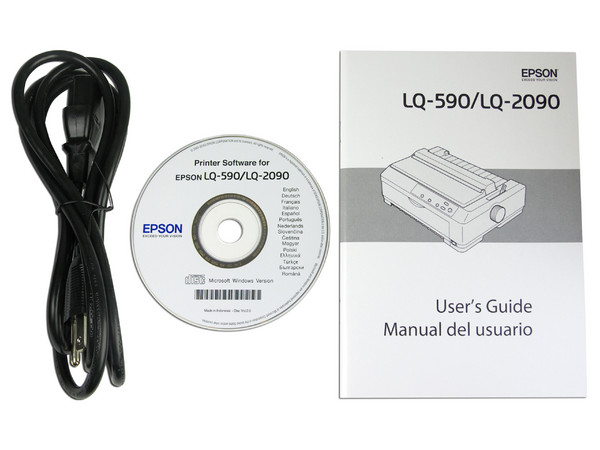 Impresora de Matriz de Puntos EPSON LQ-590 de carro angosto, 24 agujas, 529 cps, USB y Paralelo