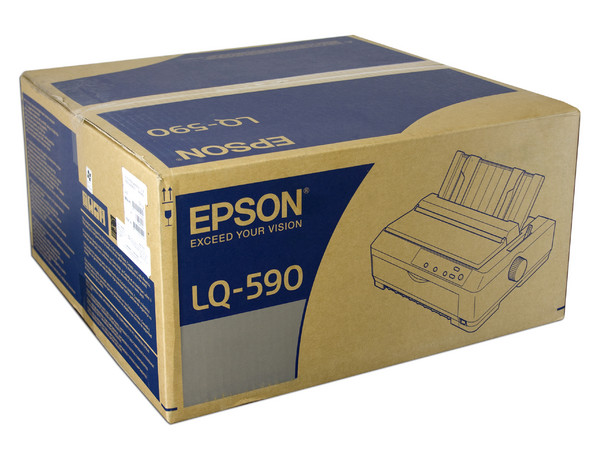 Impresora de Matriz de Puntos EPSON LQ-590 de carro angosto, 24 agujas, 529 cps, USB y Paralelo
