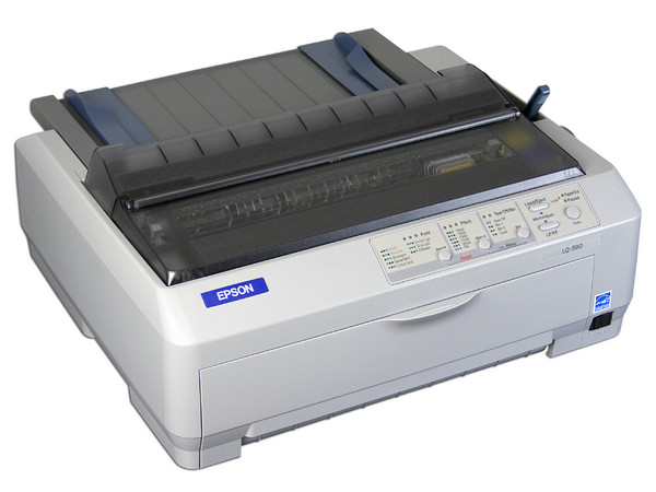 Impresora de Matriz de Puntos EPSON LQ-590 de carro angosto, 24 agujas, 529 cps, USB y Paralelo
