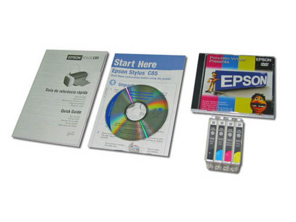 Impresora de Inyección a Color Epson Stylus C85, 5760 x 1440 dpi.