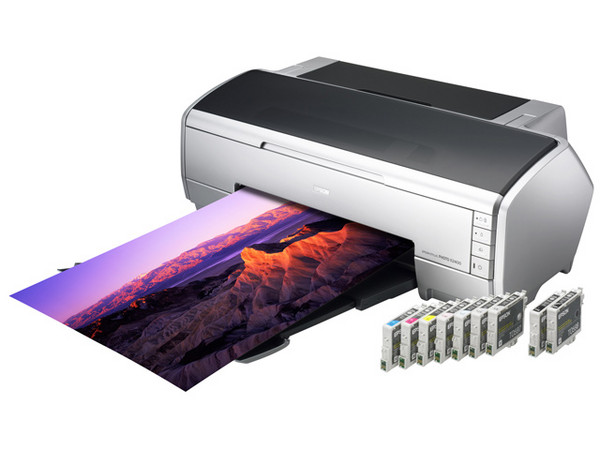 Impresora Epson Stylus Photo R2400, formato grande hasta A3+, 9 Tintas UltraChrome K3