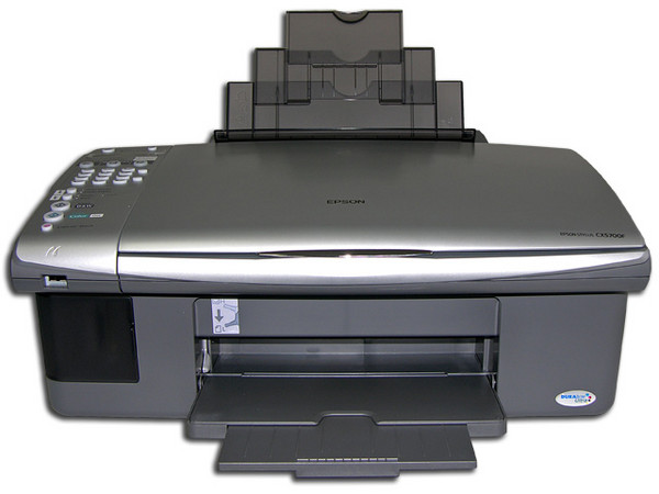 Multifuncional Epson CX5700F, 1200DPI, 20PPM B/N, 19PPM Color. Copiadora/Scanner/Fax