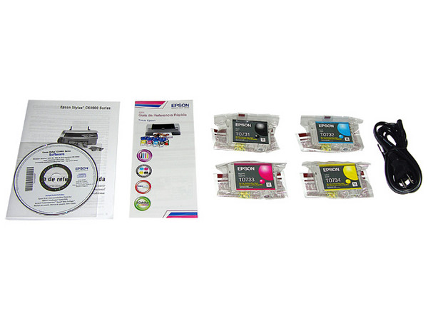 Multifuncional Epson Stylus CX4900 Impresora, Copiadora y Scanner, Resolución hasta 5760 x 1440 dpi.