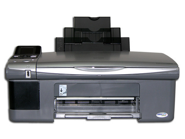 Multifuncional Epson Stylus CX5900 Impresora, Copiadora y Scanner, Pantalla a Color, Resolución hasta 5760 x 1440 dpi.