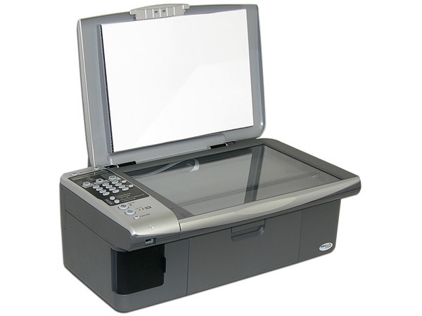 Multifuncional Epson Stylus CX6900F Impresora, Copiadora, Escáner y Fax, Resolución hasta 5760 x 1440 dpi.