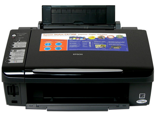 Multifuncional Epson Stylus CX7300 Impresora, Copiadora y Escáner, Resolución hasta 5760 x 1440 dpi.
