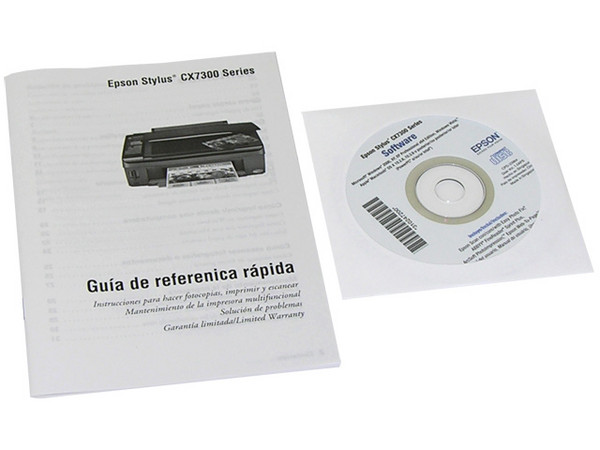 Multifuncional Epson Stylus CX7300 Impresora, Copiadora y Escáner, Resolución hasta 5760 x 1440 dpi.