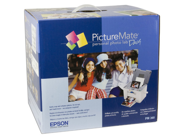 Impresora Fotográfica Epson PictureMate PM 260 Dash con pantalla a color de 3.6