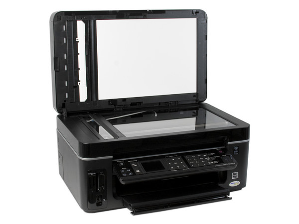 Multifuncional Epson Stylus Office TX600FW incluye Wi-Fi 802.11b/g, Impresora, Copiadora, Escáner y Fax. Resolución hasta 5760 x 1440 dpi.