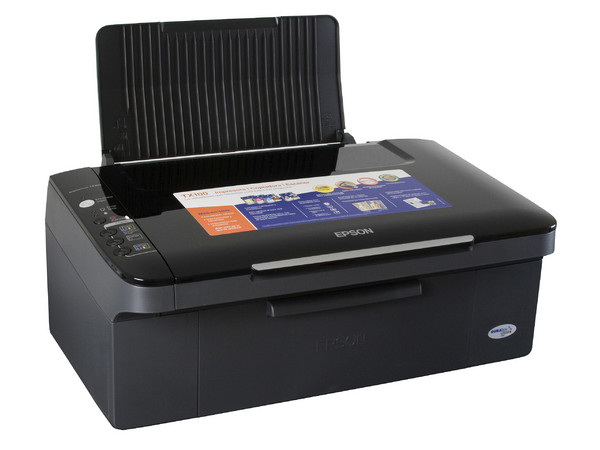 Multifuncional Epson Stylus TX100 Impresora, Copiadora y Escáner, Resolución hasta 5760 x 1440 dpi.