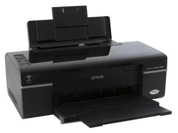 Impresora de Inyección a Color Epson Stylus Office T40W, Resolución hasta 5760 x 1440 dpi, Wi-Fi 802.11b/g Integrada.