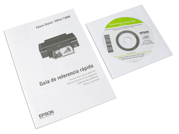 Impresora de Inyección a Color Epson Stylus Office T40W, Resolución hasta 5760 x 1440 dpi, Wi-Fi 802.11b/g Integrada.