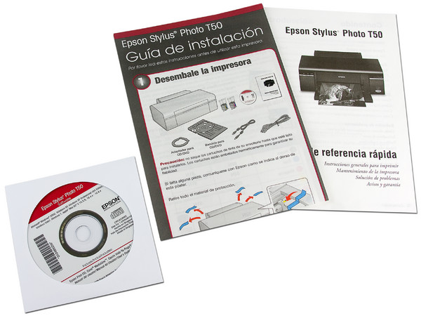Impresora de Inyección a Color Epson Stylus Photo T50 Ultra High Definition, Resolución hasta 5760 x 1440 dpi  