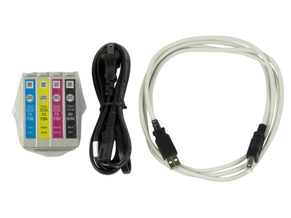 Multifuncional Epson Stylus TX110 Impresora, Copiadora y Escáner, Resolución hasta 5760 x 1440 dpi. Incluye un cartucho negro extra GRATIS!