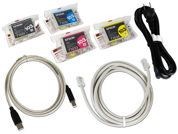 Multifuncional Epson Stylus TX550W incluye Wi-Fi 802.11b/g/n, Impresora, Copiadora y Escáner, Resolución hasta 5760 x 1440 dpi.