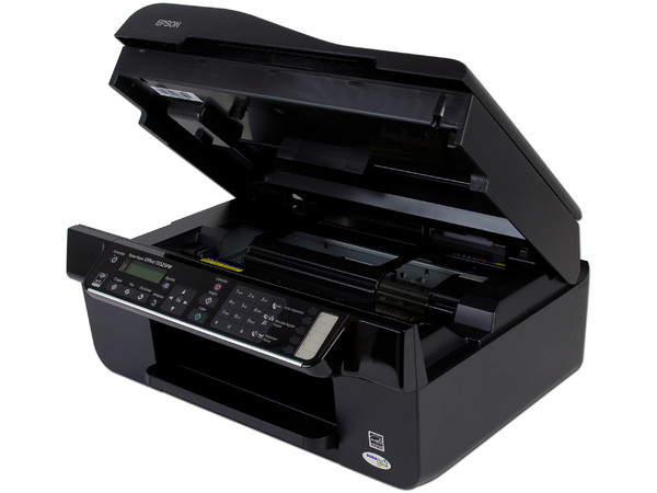 Multifuncional Epson Stylus Office TX525FW incluye Wi-Fi 802.11b/g/n, Impresora, Copiadora, Escáner y Fax. Resolución hasta 5760 x 1440 dpi.