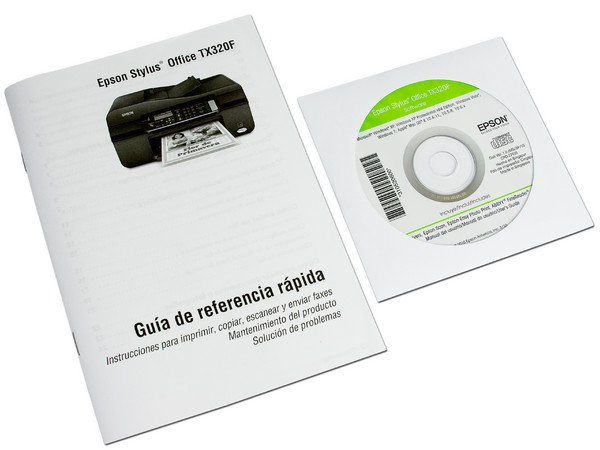 Multifuncional Epson Stylus Office TX320F, Impresora, Copiadora, Escáner y Fax.