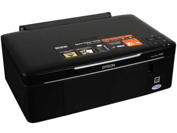 Multifuncional Epson Stylus TX120, Impresora, Copiadora y Escáner, Resolución hasta 5760 x 1440 dpi.