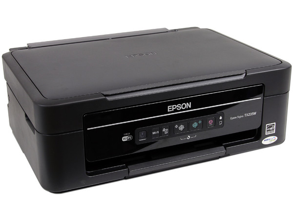 Multifuncional Epson Stylus TX235W, Impresora, Copiadora y Escáner, Wi-Fi 802.11b/g/n, USB.