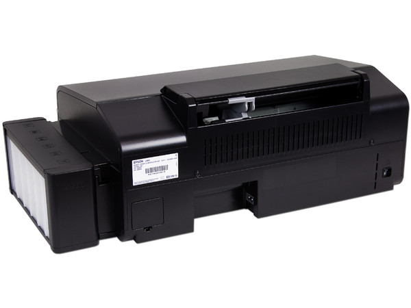 Impresora de Inyección a Color Epson EcoTank L800, Resolución hasta 5760 x 1440 dpi. Mayor volumen de impresión con el nuevo Sistema de Tanques de Tinta de 6 colores.
