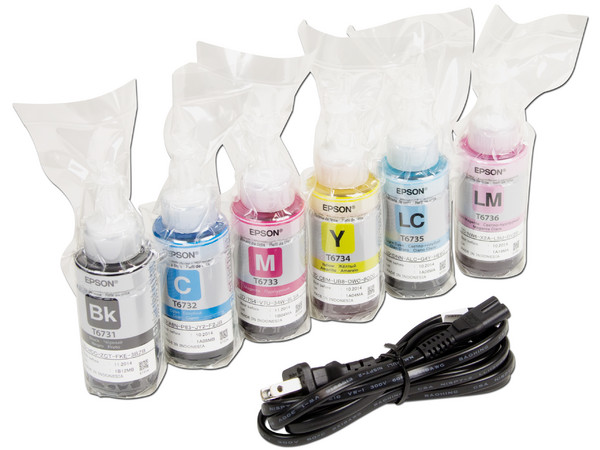 Impresora de Inyección a Color Epson EcoTank L800, Resolución hasta 5760 x 1440 dpi. Mayor volumen de impresión con el nuevo Sistema de Tanques de Tinta de 6 colores.