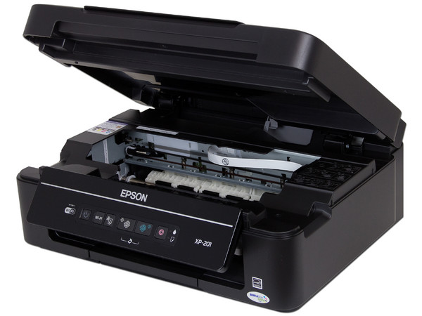 Multifuncional Epson Expression XP-201, Impresora, Copiadora y Escáner, Resolución hasta 5760 x 1440 dpi, Wi-Fi. 
