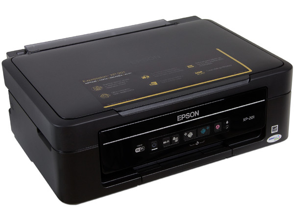 Multifuncional Epson Expression XP-201, Impresora, Copiadora y Escáner, Resolución hasta 5760 x 1440 dpi, Wi-Fi. 