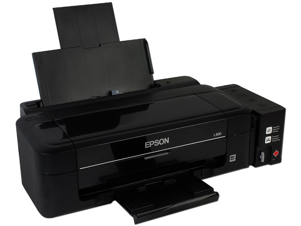 Impresora de Inyección a Color Epson EcoTank L300, Resolución hasta 5760 x 1440 dpi. Sistema de Tanques de Tinta.