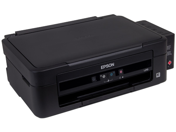 Multifuncional Epson EcoTank L210, Impresora, Copiadora y Escáner, con sistema de Tanque de Tinta.