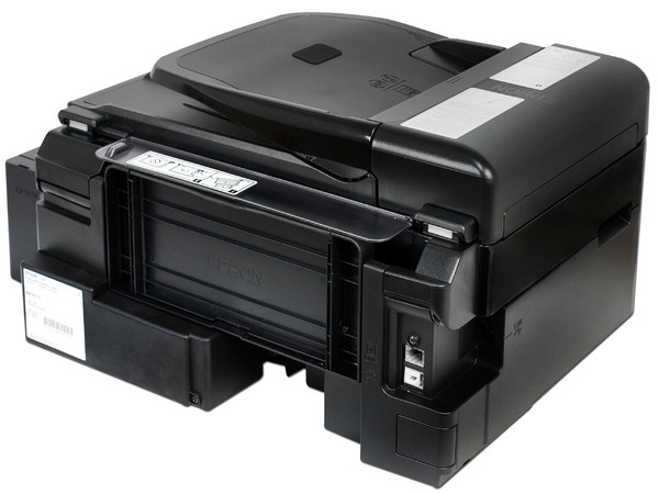 Multifuncional de Inyección Epson EcoTank L555, Impresora, Copiadora, Escáner y Fax, sistema de tanque de tinta, Wi-Fi, USB.