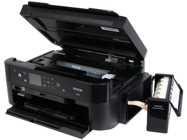 Multifuncional Fotográfica Epson EcoTank L850, Impresora, Copiadora y Escáner, Sistema de Tanques de Tinta, USB 2.0.