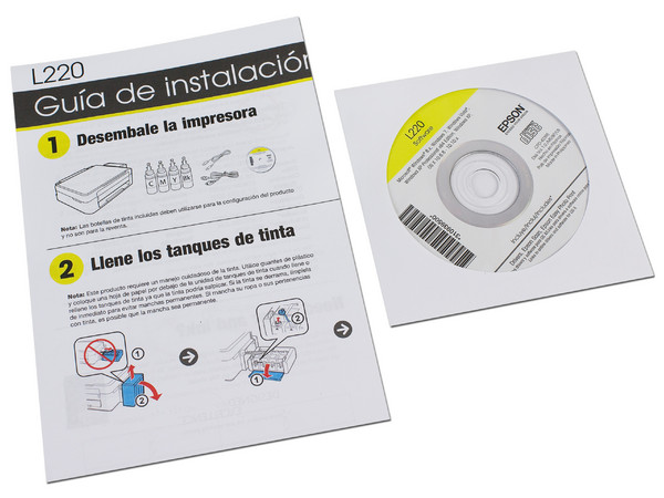 Multifuncional Epson EcoTank L220, Impresora, Copiadora y Escáner, con Sistema de Tanques de Tinta, USB.