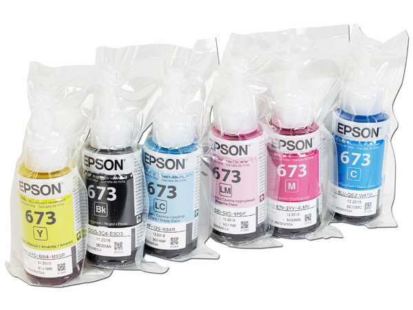 Impresora Fotográfica Epson EcoTank L805, resolución hasta 5760 x 1440 dpi. Sistema de Tanques de Tinta, Wi-Fi, USB.