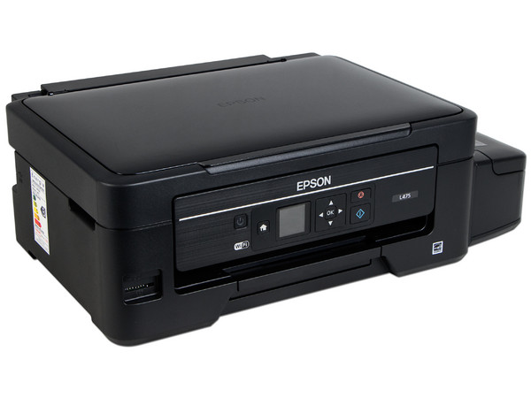 Multifuncional Epson EcoTank L475, Impresora, Copiadora y Escáner, Sistema de Tanques de Tinta, Wi-Fi, USB.