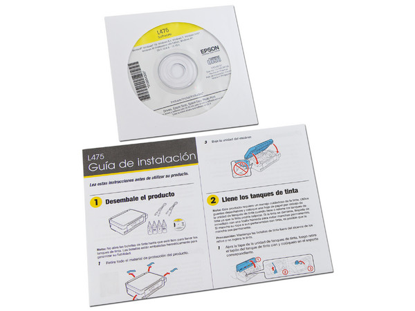 Multifuncional Epson EcoTank L475, Impresora, Copiadora y Escáner, Sistema de Tanques de Tinta, Wi-Fi, USB.
