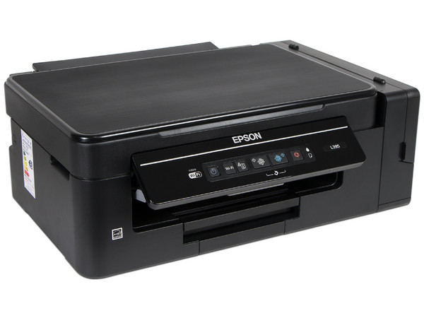 Multifuncional Epson EcoTank L395, Impresora, Copiadora y Escáner, Sistema de Tanques de Tinta, Wi-Fi, USB.