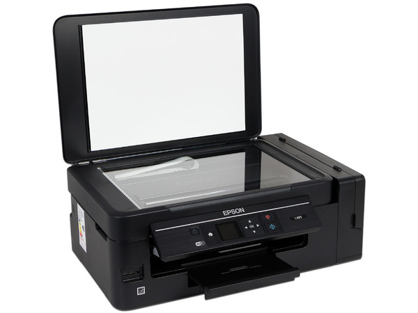 Multifuncional Epson EcoTank L495, Impresora, Copiadora y Escáner, con Sistema de Tanques de Tinta, USB, Wi-Fi Direct.