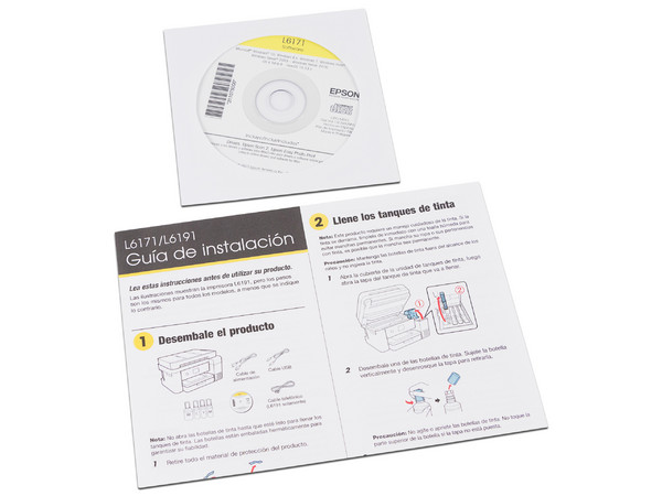 Multifuncional de tanques de Tinta a Color Epson EcoTank L6171, Impresora, Copiadora, Escáner, resolución hasta 4800 x 1200 DPI, Wi-Fi, Ethernet, USB.
