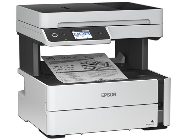 Multifuncional Monocromática Epson EcoTank M3170, Sistema de Tanque de Tinta, Impresora, Copiadora y Escáner, Wi-Fi, Ethernet, USB.