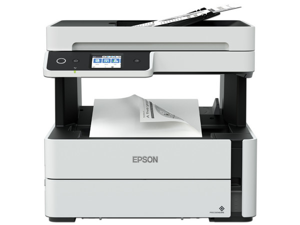 Multifuncional Epson EcoTank M3180, Impresora Monocromática, Copiadora y Escáner, Sistema de tanques de Tinta, Wi-Fi, USB, Ethernet.