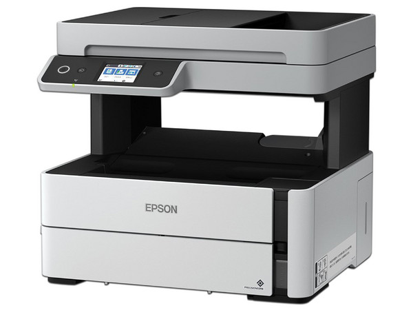 Multifuncional Epson EcoTank M3180, Impresora Monocromática, Copiadora y Escáner, Sistema de tanques de Tinta, Wi-Fi, USB, Ethernet.